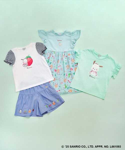 ANY（エニィ） パンツ 「any FAM ×サンリオキャラクターズ」裾刺繍