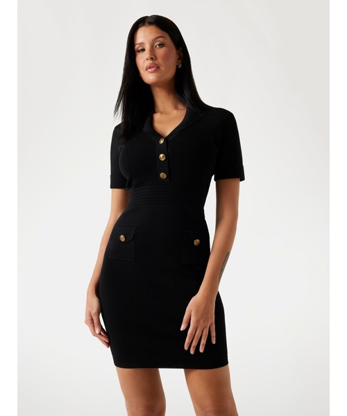 GUESS（ゲス） ワンピース 半袖 SS Felicity Sweater Dress ワンピース