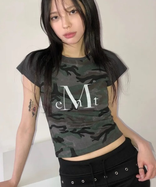 MUCENT tシャツ 「日本未発売/WEB限定」MUCENT(ムセント)/迷彩