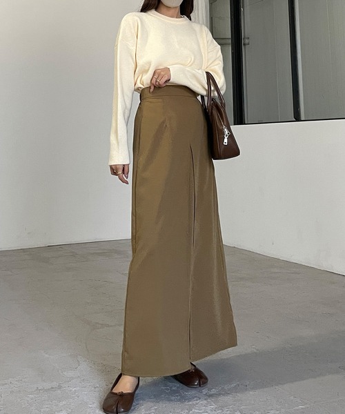 「Louere」 スカート LARGE アイボリー レディース_画像2
