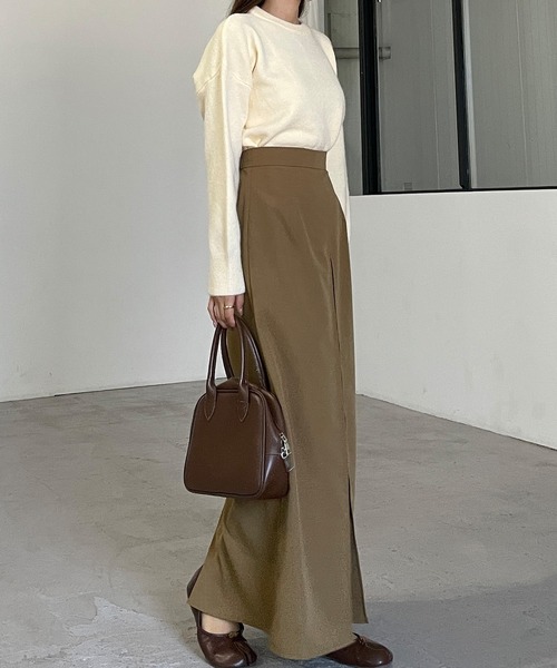 「Louere」 スカート LARGE アイボリー レディース_画像3