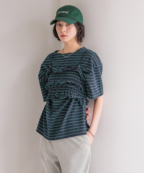 新品　未使用　タグ付き　ローリーズファーム　フリルビスチェ　ブラック　FREE LOWRYS FARM｜フリルビスチェ | Rakuten Fashion(楽天