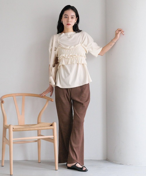 LOWRYSFARM フリルビスチェ LOWRYS FARM｜フリルビスチェ | Rakuten Fashion(楽天