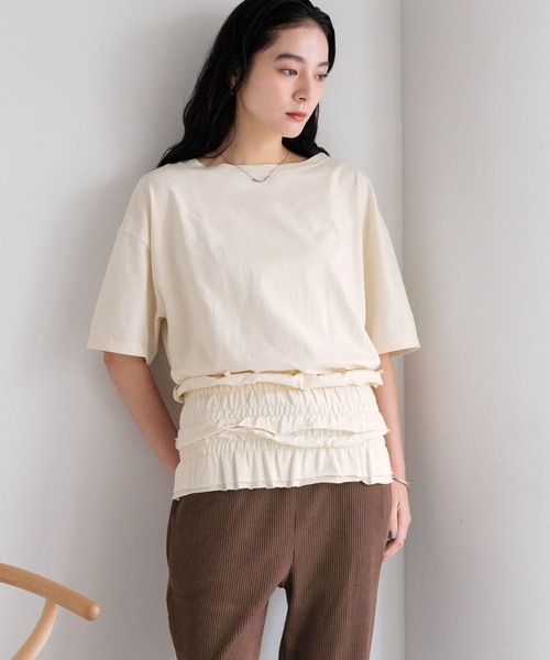 LOWRYS FARM tシャツ フリルビスチェセットTEE 571415