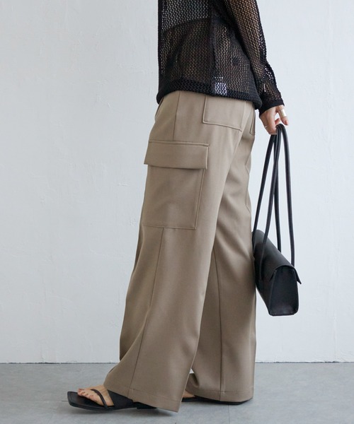 「notch.」 カーゴパンツ M ベージュ レディース