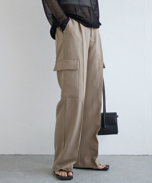 「notch.」 カーゴパンツ M ベージュ レディース