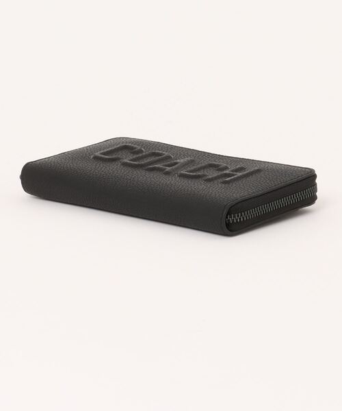 COACH ブラックレザー 財布 76638svdk6_3.jpg
