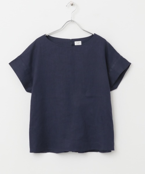 URBAN RESEARCH DOORS ブラウス シャツ リネンバックタック