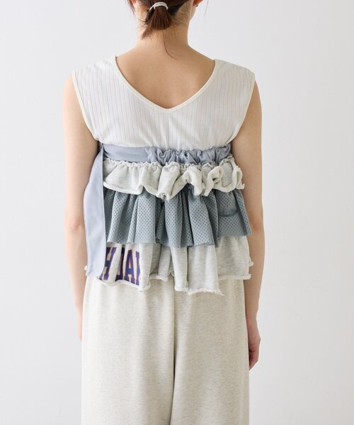 palesop ♡ スウェット フリル ミニスカート palesop ♡ スウェット フリル ミニスカート