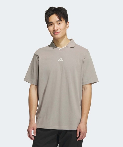アディダス　ゴルフ　ビヨンド　ツイストニット　ポロシャツ　XS adidas ポロシャツ ビヨンド ザ コース ツイストニット