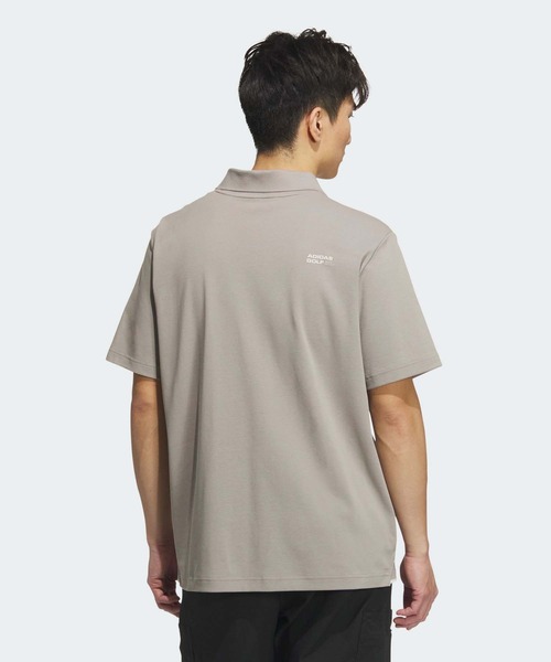 adidas ポロシャツ ビヨンド ザ コース ツイストニット