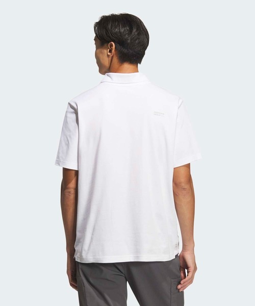 adidas ポロシャツ ビヨンド ザ コース ツイストニット
