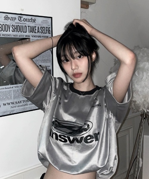 COSYHARU（コシハル） tシャツ フェレンディベロアトラックラウンド