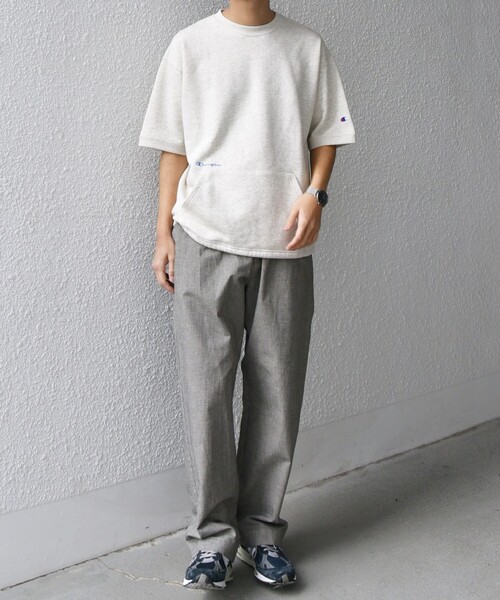 Champion 「Champion」 スウェットカットソー X-LARGE ネイビー メンズ