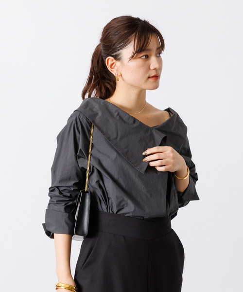 「Rouge vif」 長袖ブラウス フリー ホワイト レディース_画像9