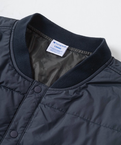 「Champion」 ブルゾン L ブラック メンズ_画像3
