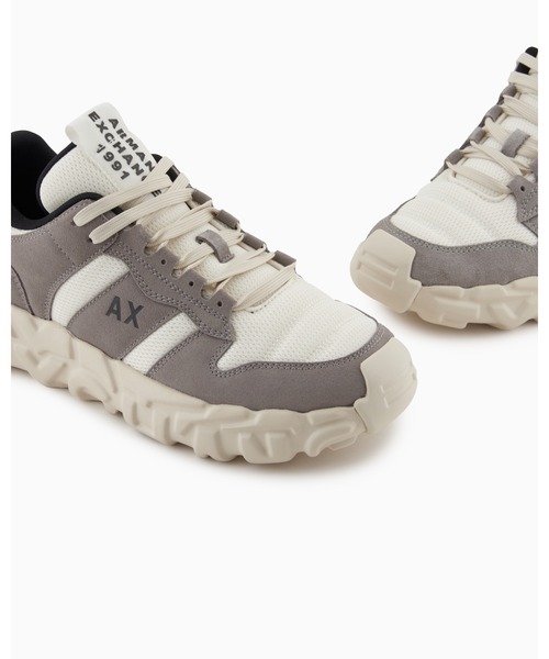 ARMANI EXCHANGE スニーカー 「A|X アルマーニ エクスチェンジ」AXロゴ