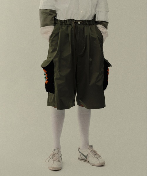 DISCOVERED（ディスカバード） ワイドパンツ カーゴパンツ KAJIF NYLON