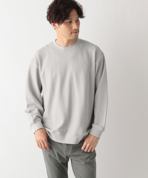 「GLOBAL WORK」 長袖Tシャツ LARGE ネイビー メンズ_画像4