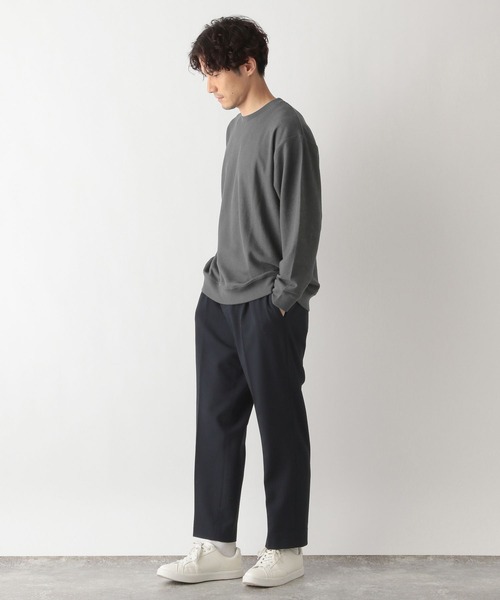 「GLOBAL WORK」 長袖Tシャツ LARGE ネイビー メンズ_画像7