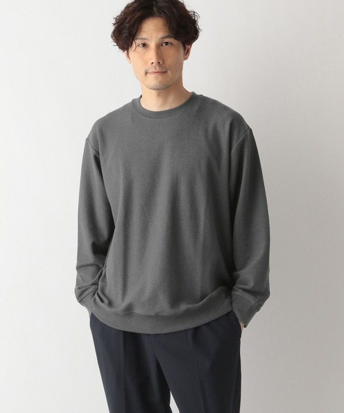 「GLOBAL WORK」 長袖Tシャツ LARGE ネイビー メンズ_画像9
