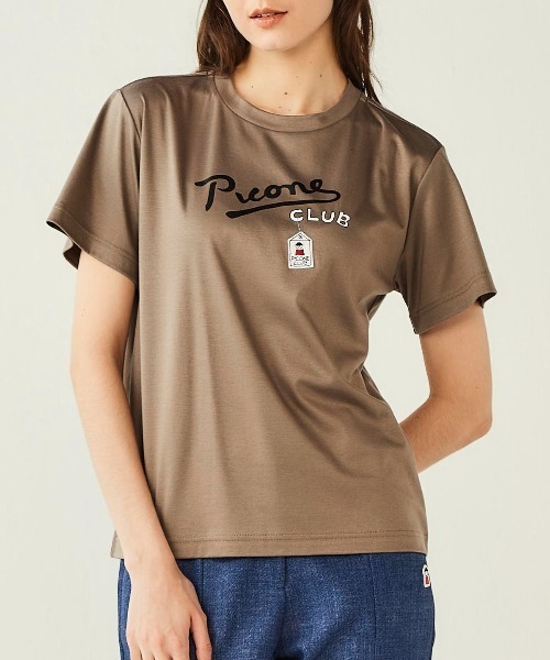 sen　PICONE ピッコーネ　半袖Tシャツ Picone CLUB（ピッコーネクラブ） tシャツ 半袖 コットン100％UV冷感