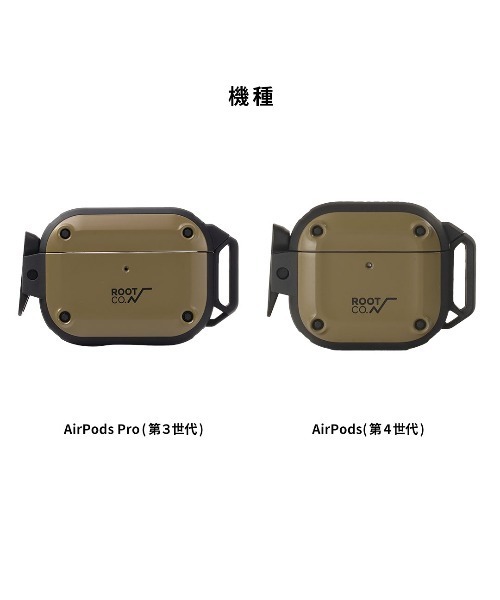 ROOT CO. イヤホン ヘッドホン AirPods Pro(第3世代)/AirPods(第4世代
