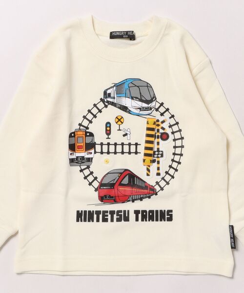 hungry heart（ハングリーハート） トレーナー 近鉄電車踏切仕掛け裏毛