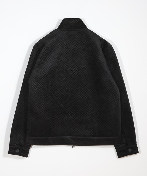MEN'S BIGI（メンズビギ） ブルゾン アウター ベロアキルトステッチ