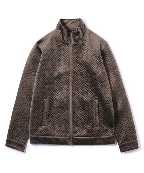 MEN'S BIGI（メンズビギ） ブルゾン アウター ベロアキルトステッチ