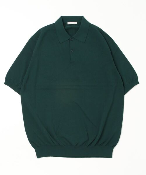 「UNITED ARROWS」 半袖ポロシャツ S ブラック メンズ_画像3