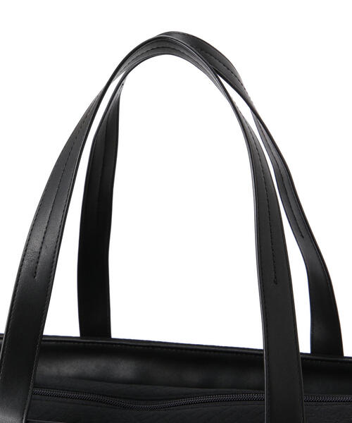 PEARLY GATES ブラックトートバッグ PEARLY GATES トートバッグ 「PEARLY GATES」ネオプレン BASIC