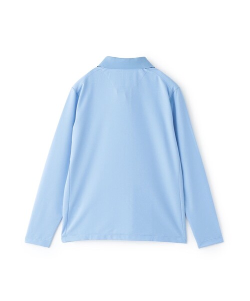 ゴルフ 「GOLF Women's」衿裏ロゴジャカード長袖ポロシャツ レディース_5