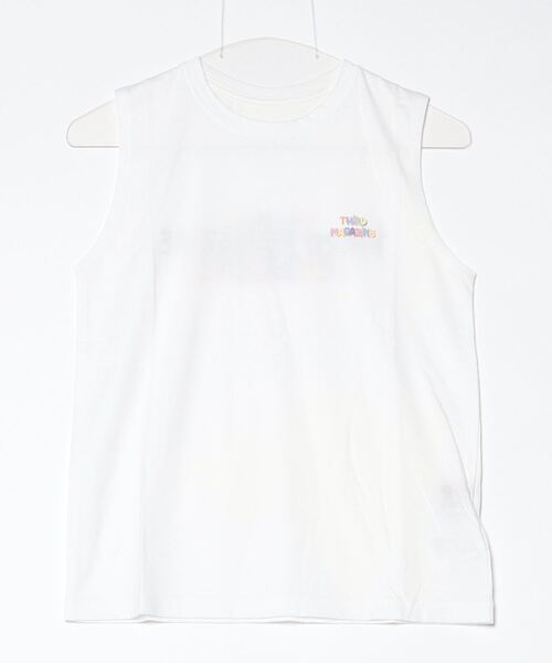 mikomori（ミコモリ） tシャツ × THIRD MAGAZINE」LOGO PRINT