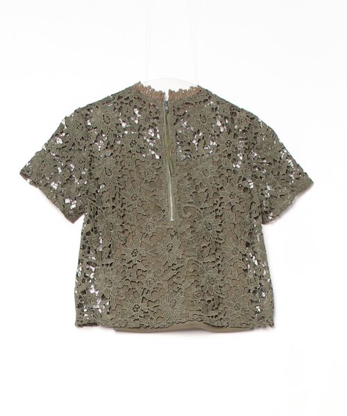 「MURUA」 半袖ブラウス FREE グリーン レディース_画像2