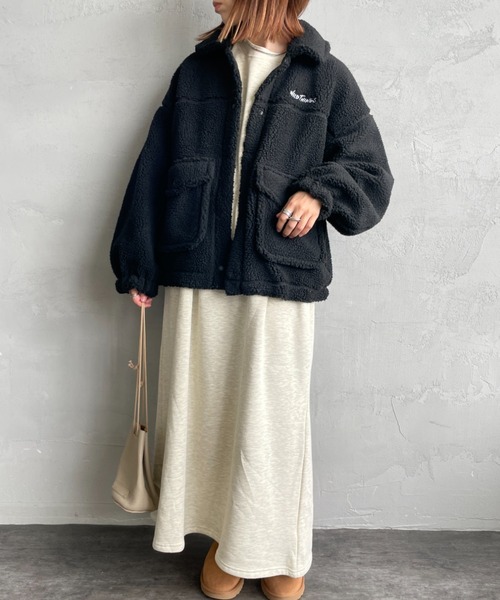 WILD THINGS（ワイルドシングス） コート アウター G-1 ボアジャケット