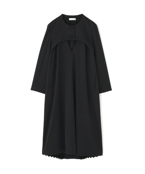 ⚫専用⚫未使用タグ付 アドーアウィンドーペン ジャガードワンピース 黒 38 ADORE（アドーア） ワンピース シュリンクWジャガードワンピース