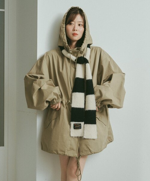 Kastane（カスタネ） コート アウター 「WEB先行」アーミーフード