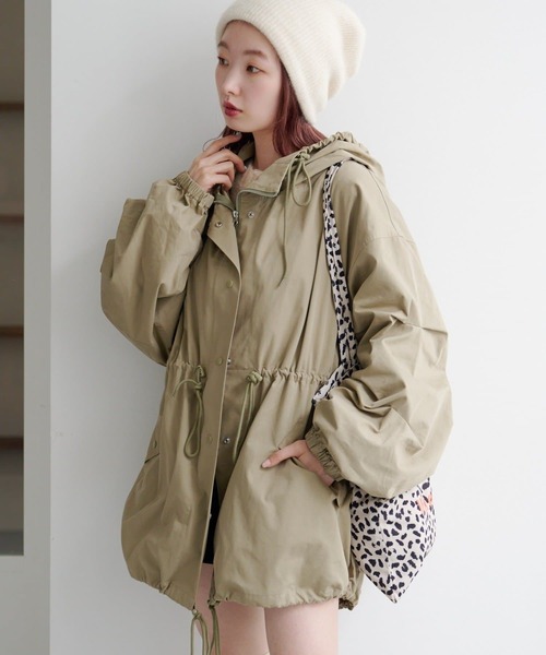 Kastane（カスタネ） コート アウター 「春にも使える！」アーミー
