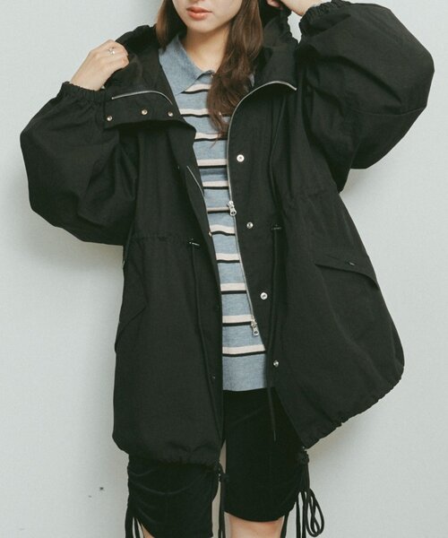 Kastane（カスタネ） コート アウター 「WEB先行」アーミーフード