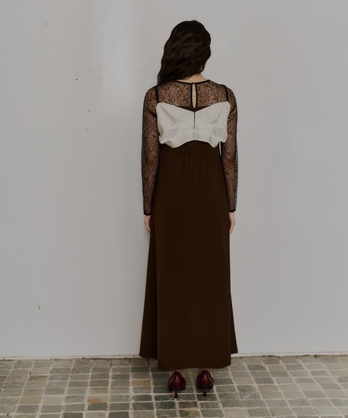 ANDRESD ドレス ビックリボンドレス / big ribbon dress : ZOZOTOWN