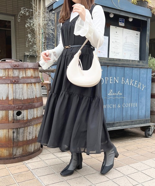 「apres jour」 ノースリーブワンピース X-LARGE アイボリー レディース_画像5