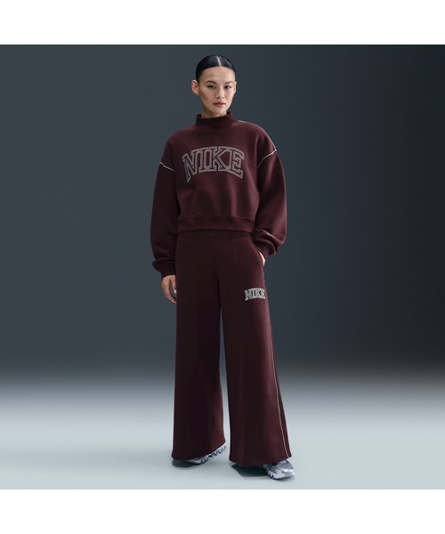 NIKE（ナイキ） パンツ NSW PHNX フリース ロゴ ワイド LE レディース
