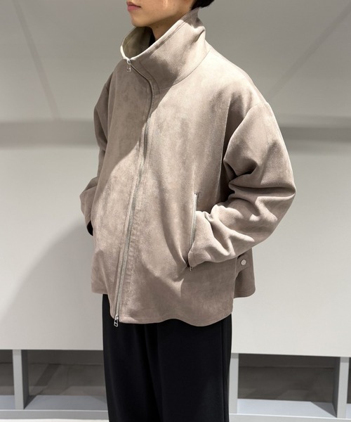 LOVELESS（ラブレス） ブルゾン アウター スエードライクスタンド