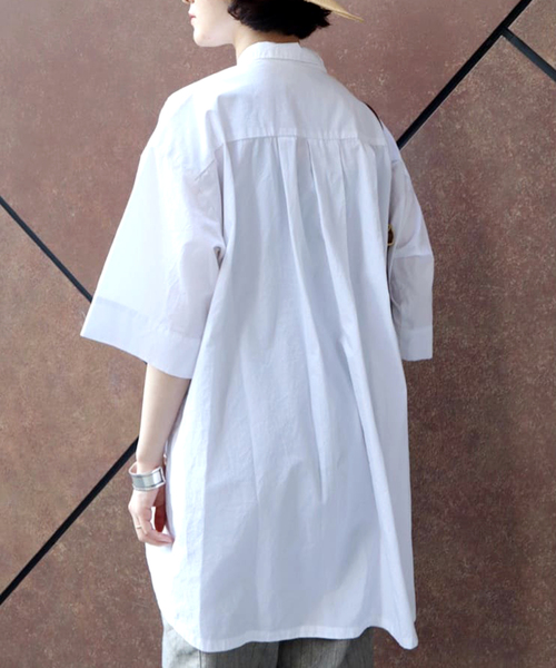 「JOURNAL STANDARD LUXE」 半袖シャツ - ブルー レディースの画像
