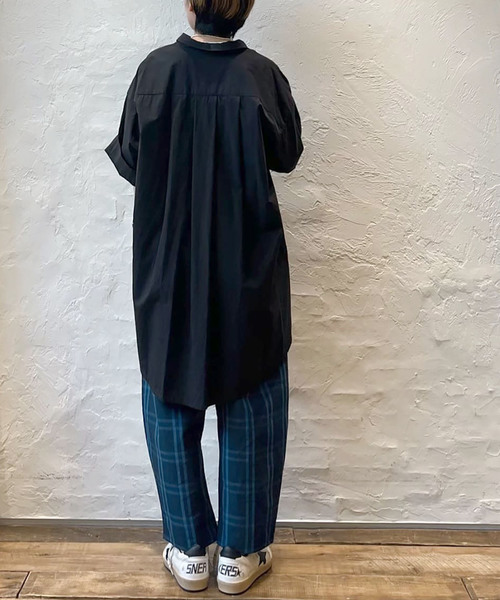 「JOURNAL STANDARD LUXE」 半袖シャツ - ブルー レディースの画像