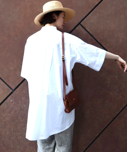 「JOURNAL STANDARD LUXE」 半袖シャツ - ブルー レディースの画像