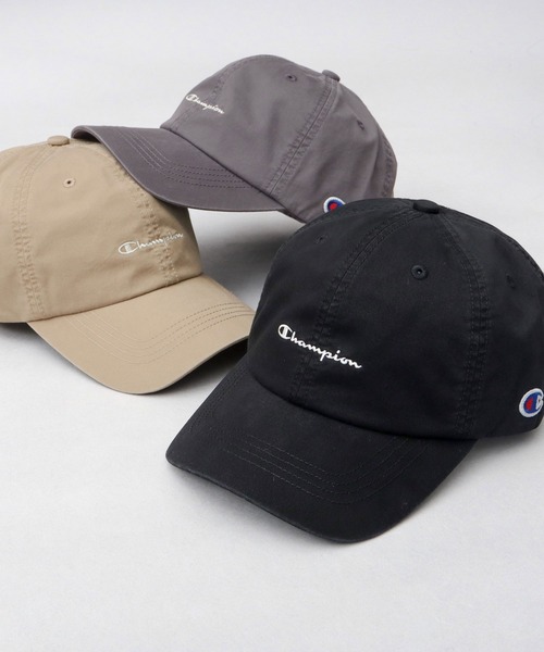 Champion（チャンピオン） キャップ 帽子 ユーズド風 ウォッシュツイル