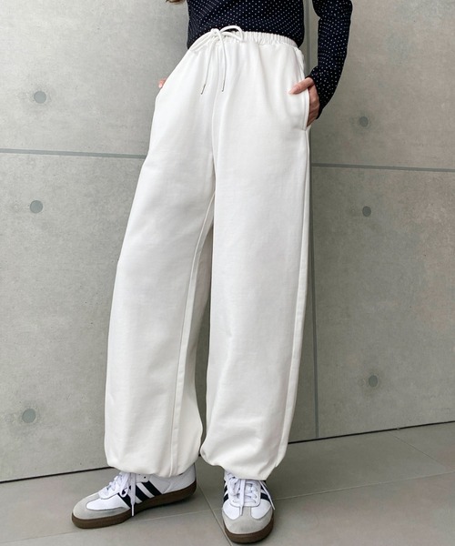 フレームワーク 新品 人気 24SS スエットパンツ 完売 定価17050円 白