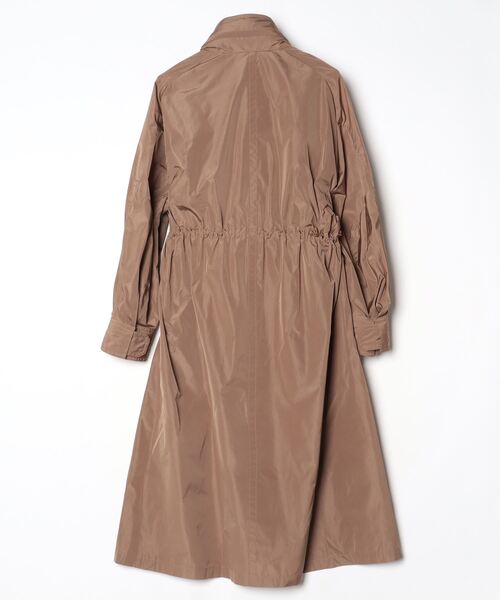 Chaos カオス　リネンブレンドベルテットコート　ロング　薄手　ベージュ　F Chaos カオス リネンブレンドベルテットコート ロング 薄手 ベージュ F